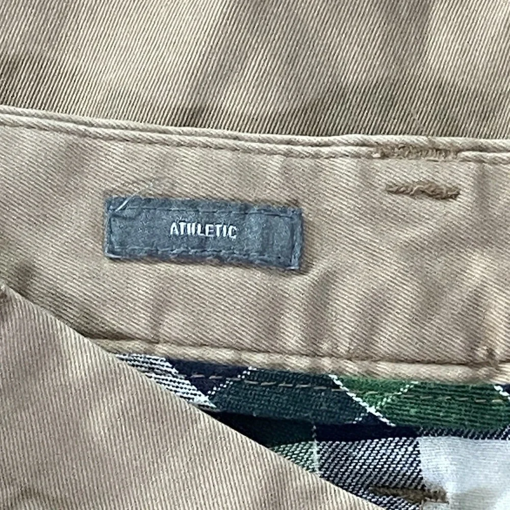 Bonobos Mens Chino Pants Athletic Fit Brown Cotton 31 x 28 (tag‎ 31x30) sm snag